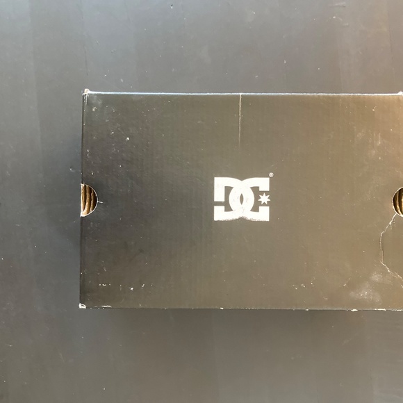 Boys DC Skate Shoes - Orange and Grey - Size 1Y - New in Box - Picture 7 of 8